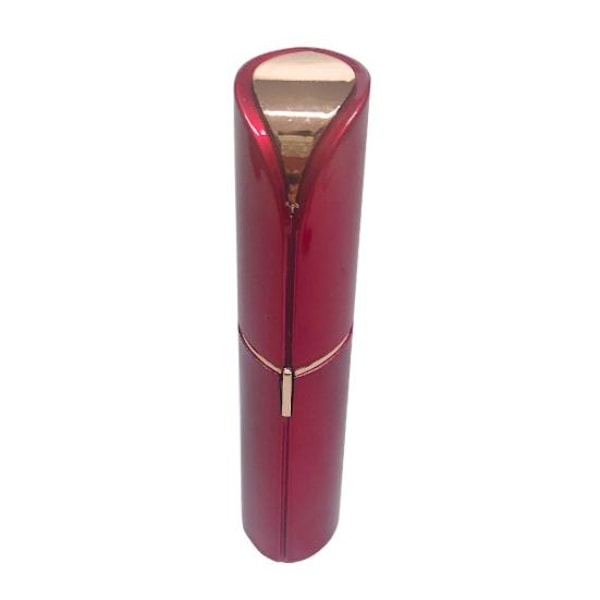 Smertefri Trimmer for Kvinner Epilator Ansikt Nesehår Kinn Lepper Elektrisk Øyenbrynsfjerner Red 13cm