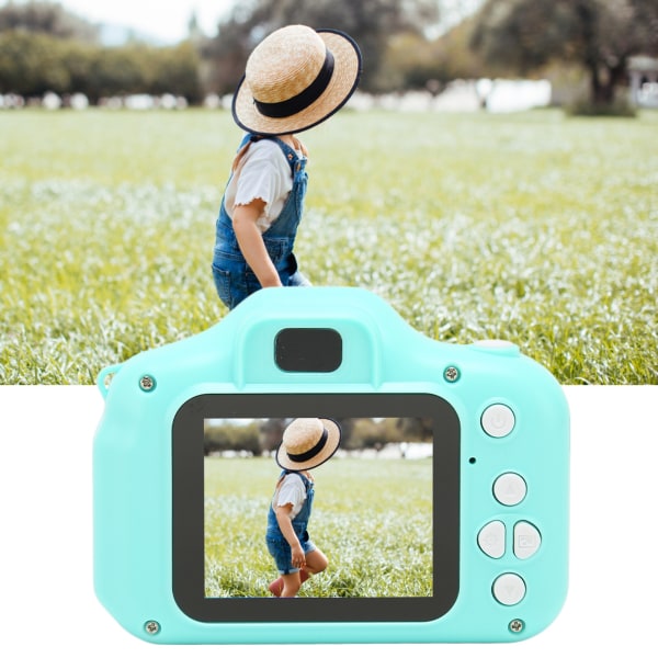 Børnekamera 2,0 tommer IPS-skærm Mini Cartoon HD 1080P Video sjove fotoklistermærker Digitalt børnekamera til børn Gaver