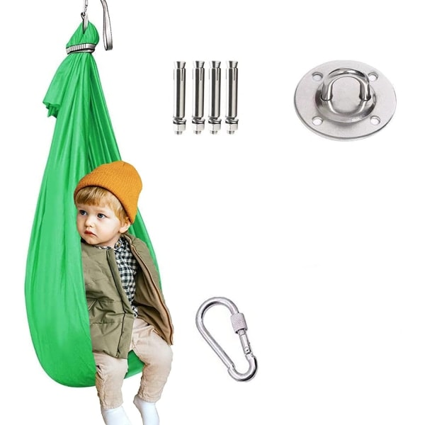 Hammock Sensorisk Gunga för Barn Hängande Pod Gunga Terapi Gunga (PA)