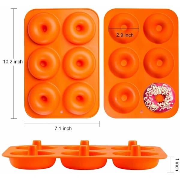 3 Silikon Donutformer Bakeformer Muffinsformer