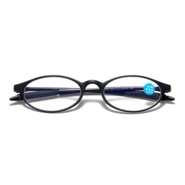 Anti-blått lys lesebriller Runde briller BLACK STRENGTH Black Strength 250 Black Strength 250