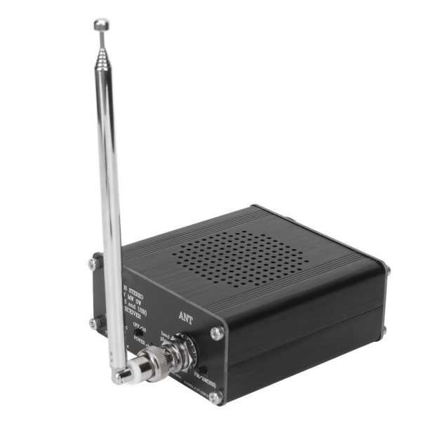 Fullbåndsradiomottaker Aluminiumslegering FM AM (MW SW) SSB (LSB USB) Frekvensradiomottakerskanner for utendørs hjemme