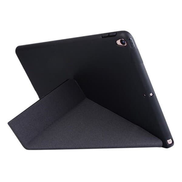 iPad cover 9.7 tommer Smart Cover Case med stativ Sort