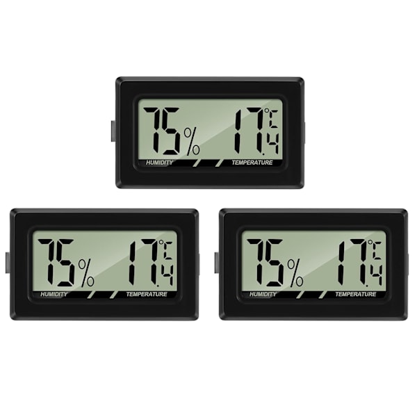 Digital termometer og hygrometer til drivhus
