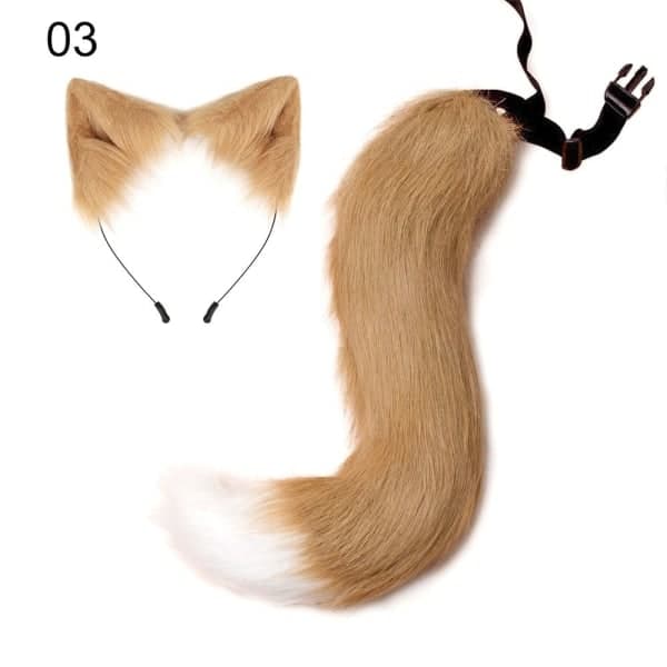 Fox Cosplay Rävsvansset 03 03 03