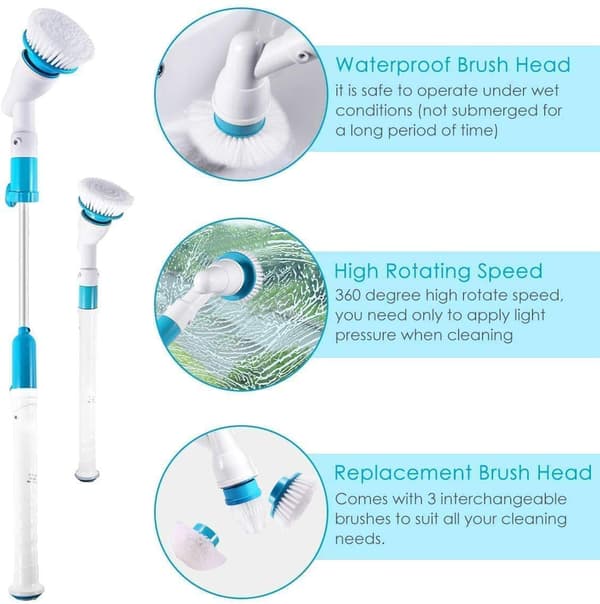 Multifunctional Electric Cleaning Brush Cordless Handheld Brush L