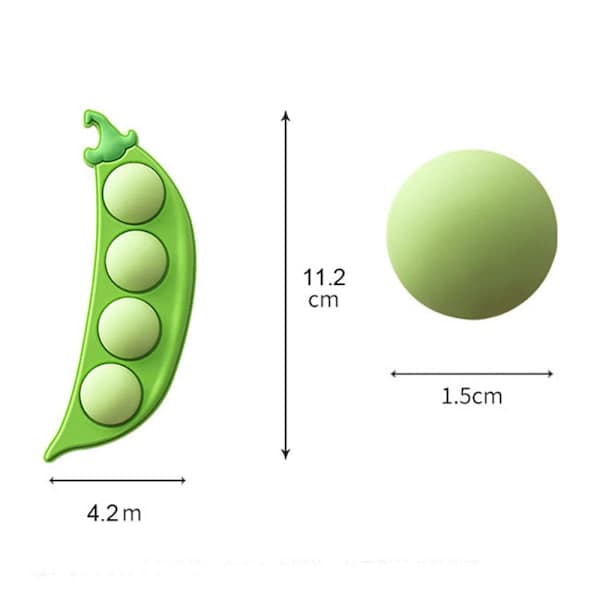 Pea Kylskåpsmagneter Kylskåpsmagnet Dekoration