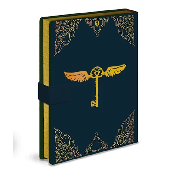 Harry Potter Alohomora Låsbar A5 Dagbok Svart Black One Size