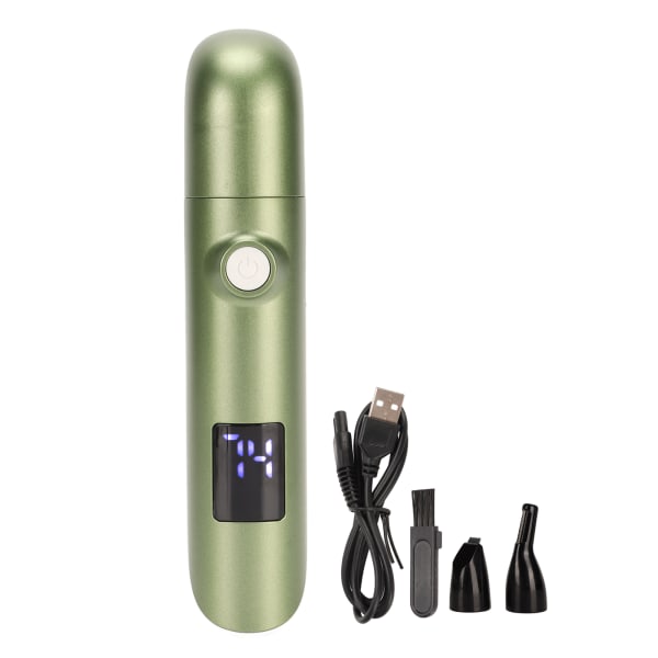 3 in 1 sähköinen nenähiusleikkuri Ammattimainen USB -ladattava leikkaava nenän hiusleikkurit