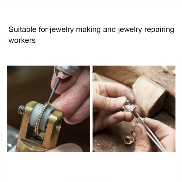 Ringforstørrer Stick Armbånd Måling DIY smykker Fremstilling Ringformeværktøj (rustfrit stål)