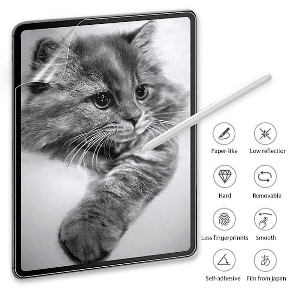 Papirskjermbeskytter for Lenovo Idea Tab Pro Sensitiv Touch PET Nettbrett Skjermbeskytter-Xin（PA）