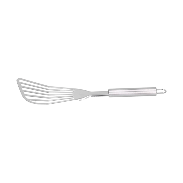 Skåra fiskespade Tjock polert Fish Turner Flipper for kjøkken Camping Restaurant Spatula