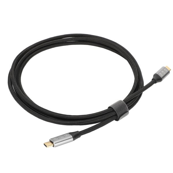 USB C til USB C 3.1 Gen 2-kabel 100W 20V 5A Strømforsyning 4K 60Hz videoudgang 10Gbps Data Sync USB C-kabel med E Marker Chip 0,5m