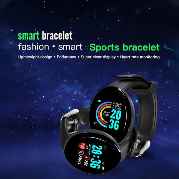 Smart Watch Bluetooth Smartwatch LILA lilla