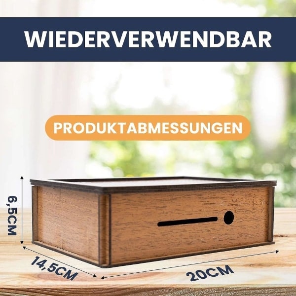 4 Storlekar Sparbössor - Sparbössor med Sparmål och Siffror-D