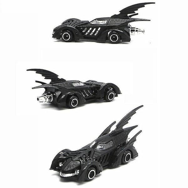 Set med 6 Batmobile Billeksaksfordon i Metall