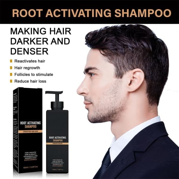 Root Activator Shampoo, Hårtab Shampoo, Shampoo Root Activator