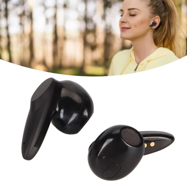 Bluetooth 5.3-hörlurar Trådlös brusreducering Gaming-hörlurar för att köra Business Office för IOS för Android