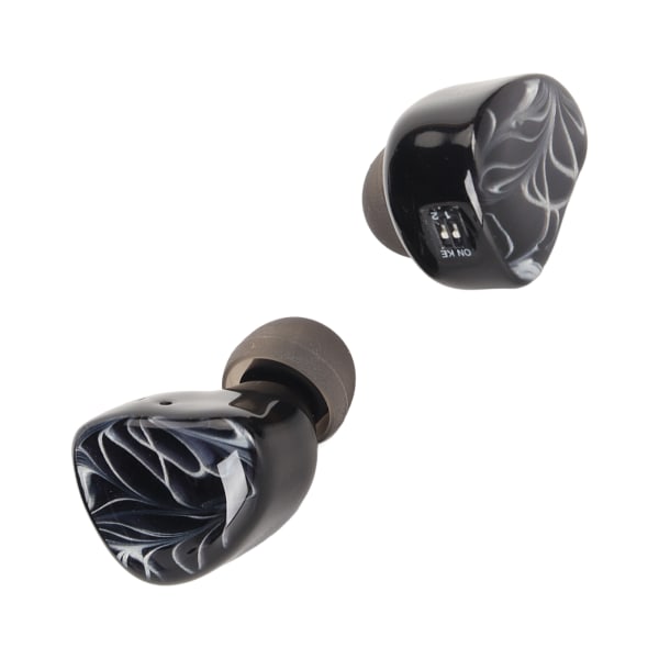 Doble dynamiske drivere ørepropper 0,78 mm 2-pins grensesnitt Manuell innstilling DD og BA IEM HiFi stereo ørepropper