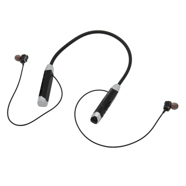 Bluetooth hörlurar med nackband Stereo Vattentäta uppladdningsbara trådlösa hörlurar för sportlöpning