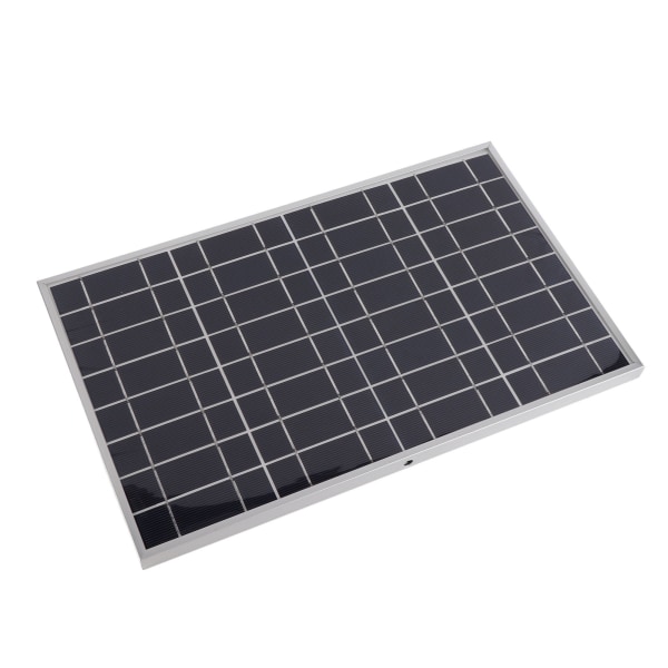 30W solpanelskit polykristallint silikon solcellsladdningspanel med 40A-kontroller för bil RV marinbåt