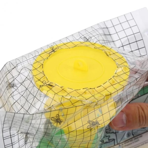 Koolmei 6-pack hängande flugfällor Engångsfällor för flugor