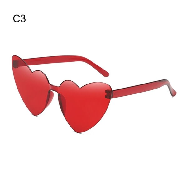 Hjerteformede solbriller Hjertesolbriller C3 C3 C3 C3
