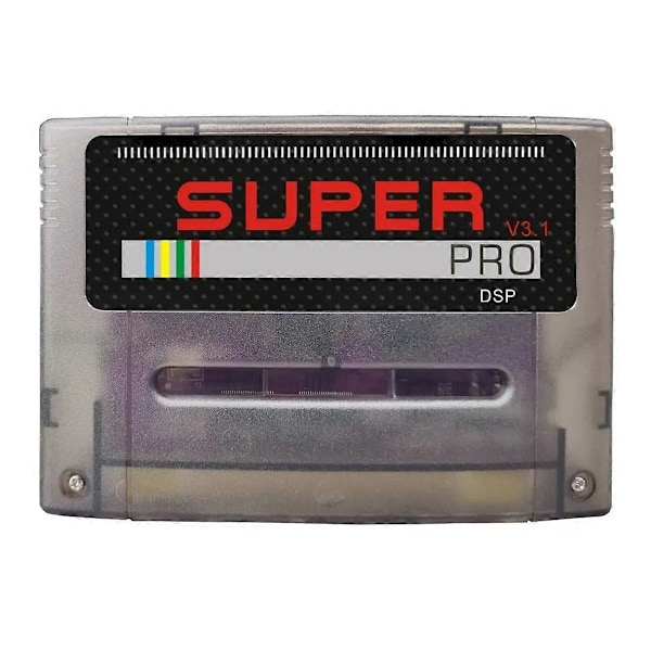 Super Dsp Rev3.1 1000 in 1 -peli, sopii SNES Classic -pelikonsolille Super Series SFC-TF, punainen.pa