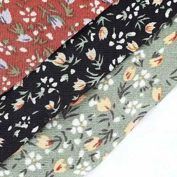 3-pak Blomstrede Chiffon Elastiske Hårbånd med Trekantede Bandanaer