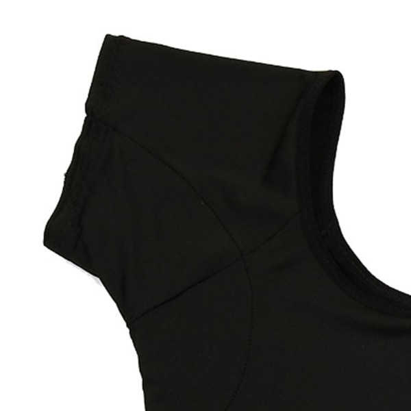 Kainalon hikiliivi lyhythihainen hikeä imevä neulepusero Design Pestävä kainalo-hikiliivi naisten tytöille musta M