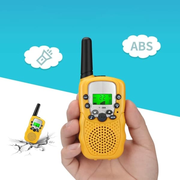 3 stk. Bærbare Walkie Talkies til Børn 3 km Rækkevidde_paris