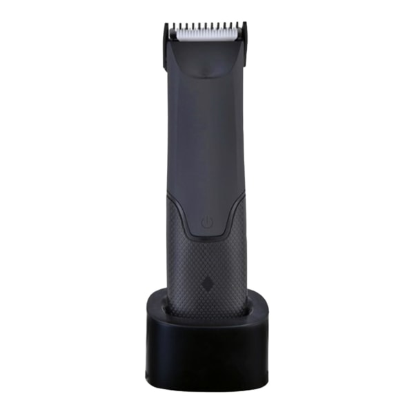 Elektrisk hårtrimmer Skånsom hårfjerning Vandtætte knive Bærbar elektrisk hårklipper med opladningsbase