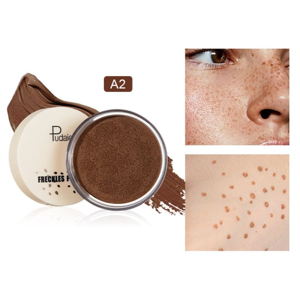 Nytt vandtåligt Faux Freckle Kit Lifelike FreckleStamper A2 one size