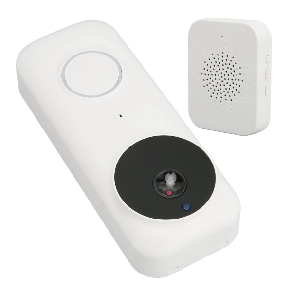 WiFi video ringeklokkekamera 1080P infrarødt nattsyn 2-veis lyd vanntett ringeklokkekamera