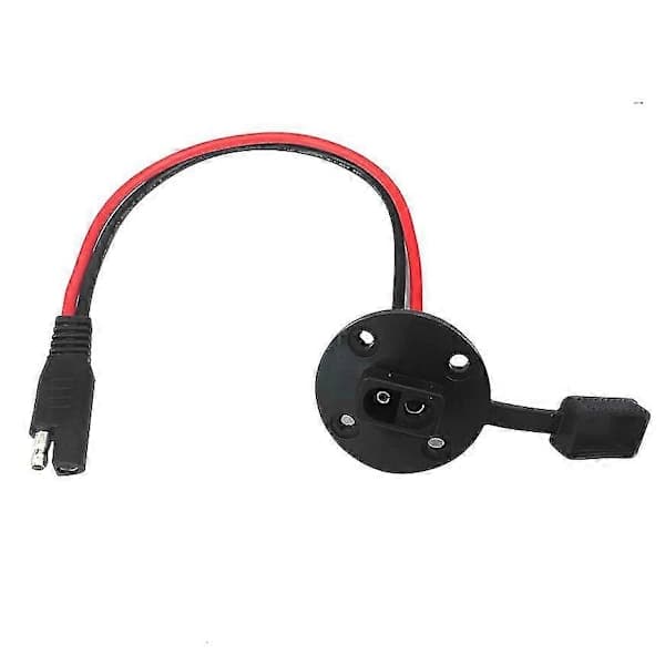 SAE-kontakt - SAE-uttak sideport, Solar SAE solpanelmontering, 12AWG SAE