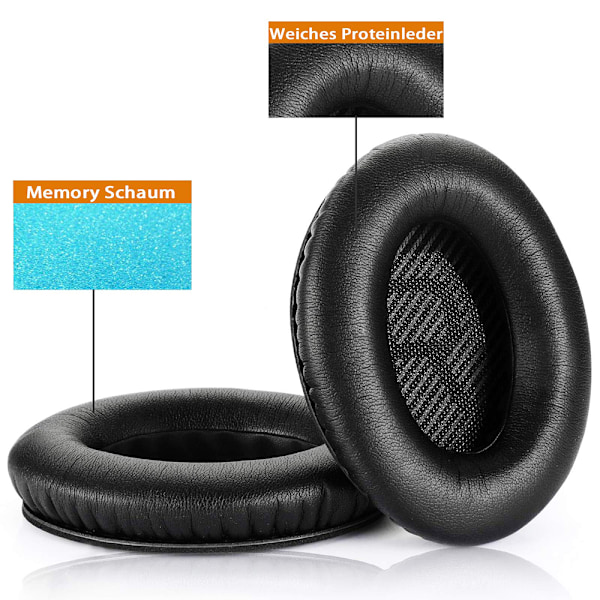 Bose QuietComfort 35 ii -korvapehmusteet, ensiluokkaiset korvaavat