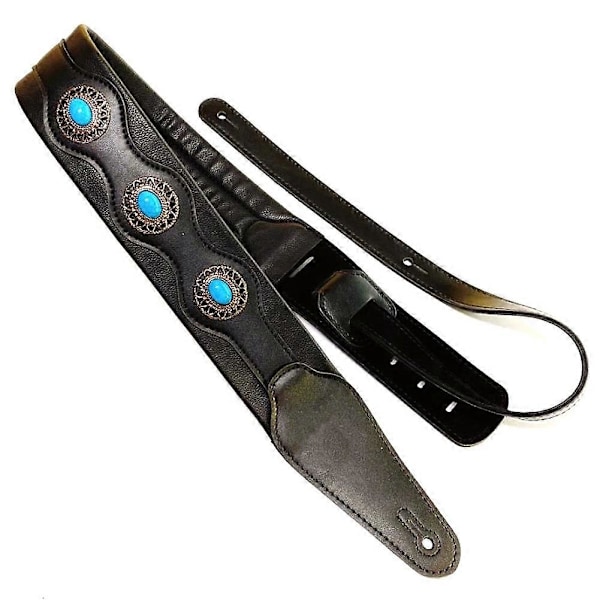 Gitarrband Etnisk Stil Läder Justerbart Akustiskt Elektriskt Basband Gitarrbälte Gitarrdelar.pa