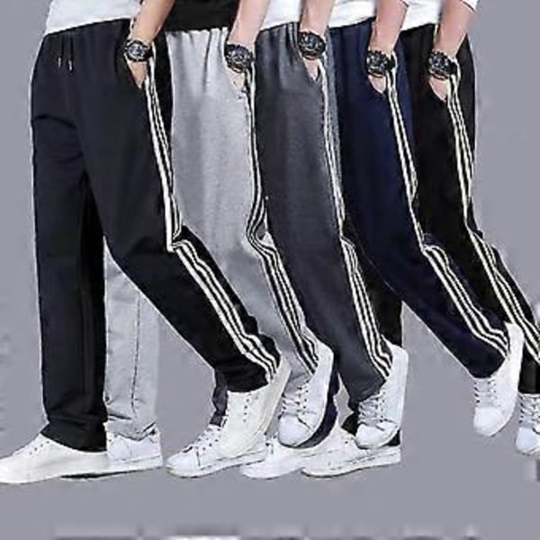 Collegehousut Miesten Housut Suuri Koko Löysät Rento Opiskelija Collegehousut Miesten Suorat Housut Pitkät Housut