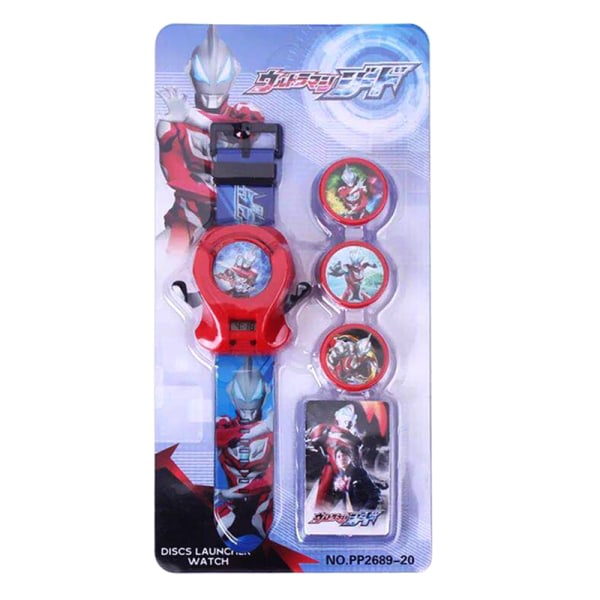 Tecknad sändare för barn Anime Ultraman elektroninen watch Ultraman