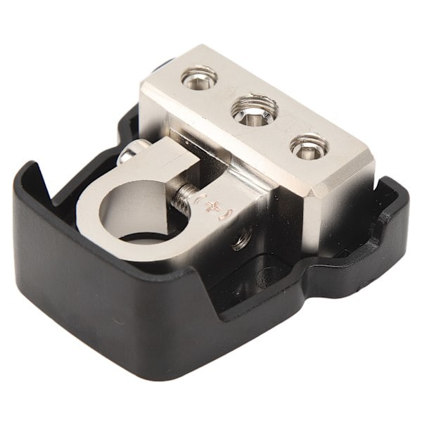 1 Par Positive Negative Batteripolklemmer 1x0/4GA inn til 2x4/8GA Ut for Biler Båter Yachter Bobiler