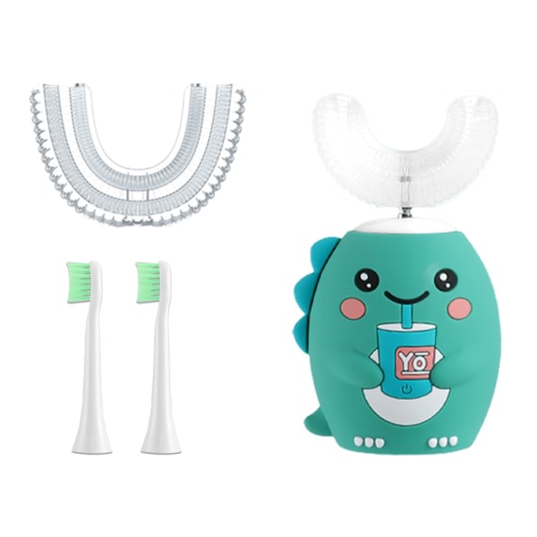 Kids U-formet elektrisk tandborste, sonisk tandborste for barn, tegnet film Style 1