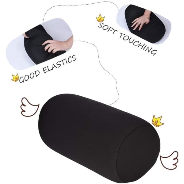 Micro Mini Pølsepute Rullpute for Bilsofa Reisepute