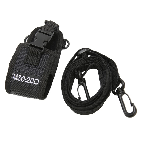 Walkie Talkie Holder Lett bærbar universal radioveske i nylon veske for 2-veis radio MSC 20D