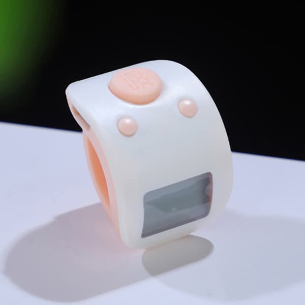 Mini Digital LCD Elektronisk Finger Ring Tæller