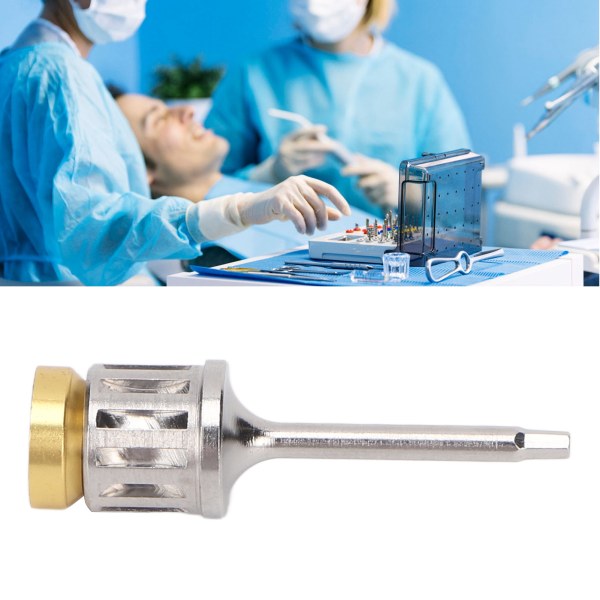 HEX1.0 mikro dental implantat skruetrækker Rustfrit stål implantat skruetrækker værktøj til Ankylos System Gul 1in
