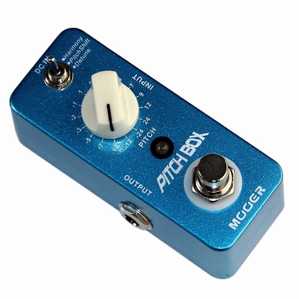 MPS1 3 Effekter Läge Harmony Gitarr Effekt Processor Pedal Pitch Box Elgitarr Effekt Pedal S.pa