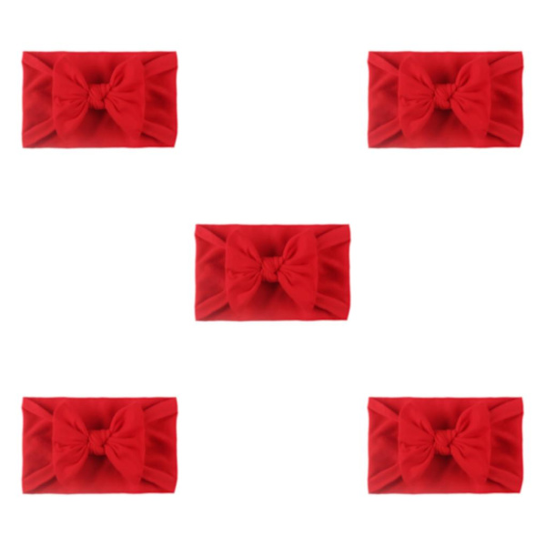 2/3/5 Smukt og sødt baby Pæn og behagelig lys rød bright red 5Set