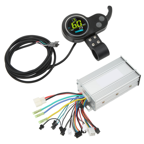 Elektrisk sykkelscooter børsteløs hastighetsmotorkontroller 48V 60V 500W børsteløs motorkontroller med LCD-skjerm