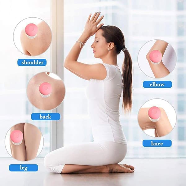 Cupping Sæt - Ansigts Cupping - Ansigts Cupping Sæt - Cupping Sæt Massage - Anti Cellulite Terapi - Premium Kvalitet - 4 STK_yu