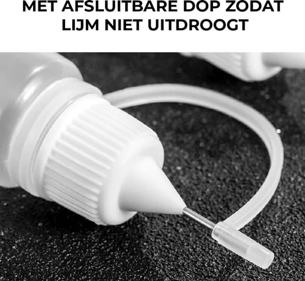 12 st 20 ml precisionslimflaskor med nålspets, påfyllningsbara applikatorflaskor för lim, olja, bläckmålning, hantverksmodellreparation, manikyr